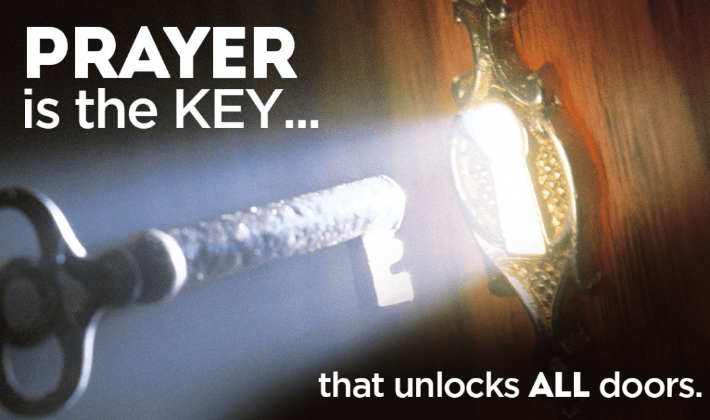 Prayer Key in Light